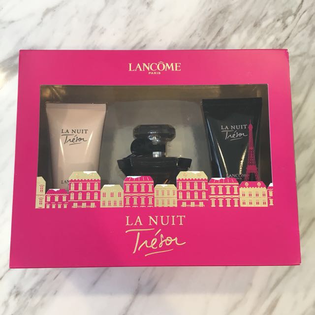 set lancome la nuit tresor