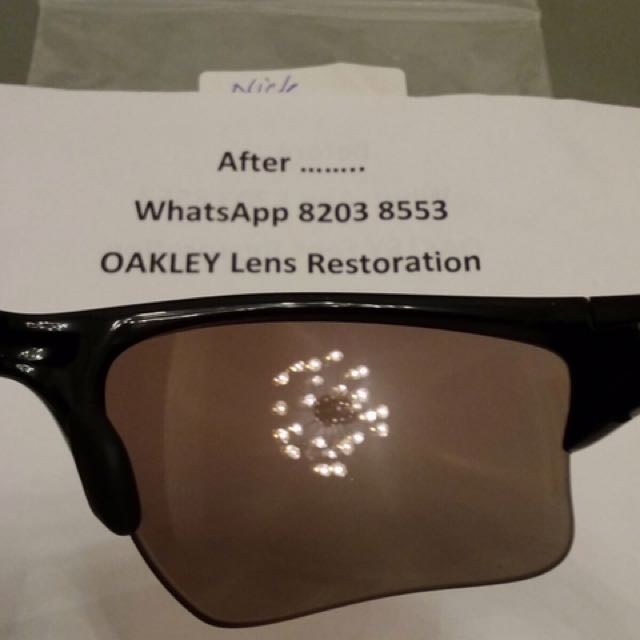 Oakley Lenses Repair Restoration Restore Service Jawbreaker Radar Lock