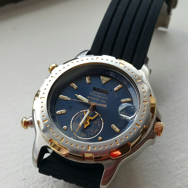 SEIKO Sports 150 Caliber 6M25 quartz chronograph, Men's Fashion, Watches &  Accessories, Watches on Carousell