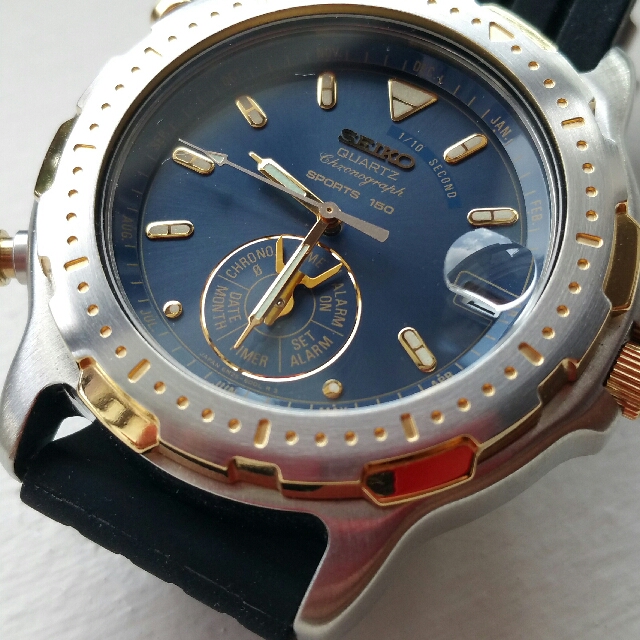SEIKO Sports 150 Caliber 6M25 quartz chronograph, Men's Fashion, Watches &  Accessories, Watches on Carousell