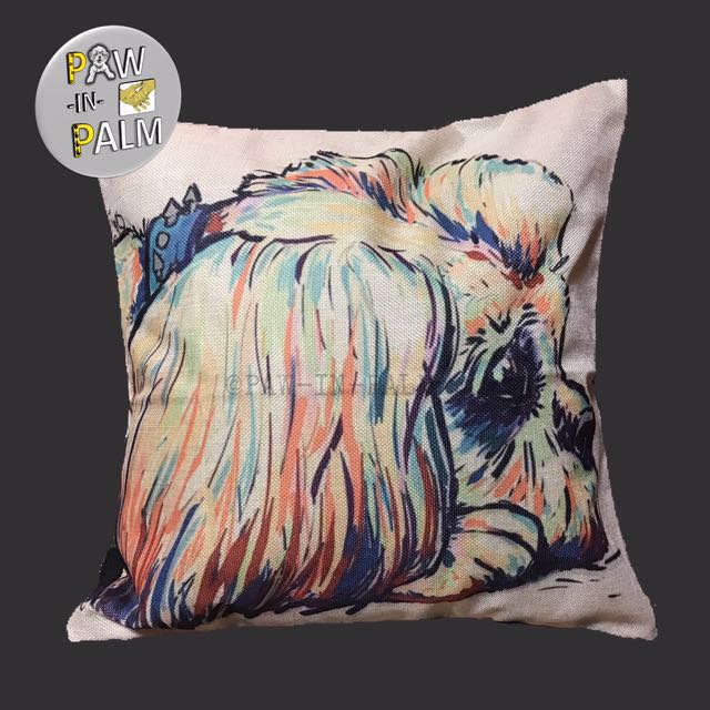 Shih Tzu Pillow Cover On Carousell