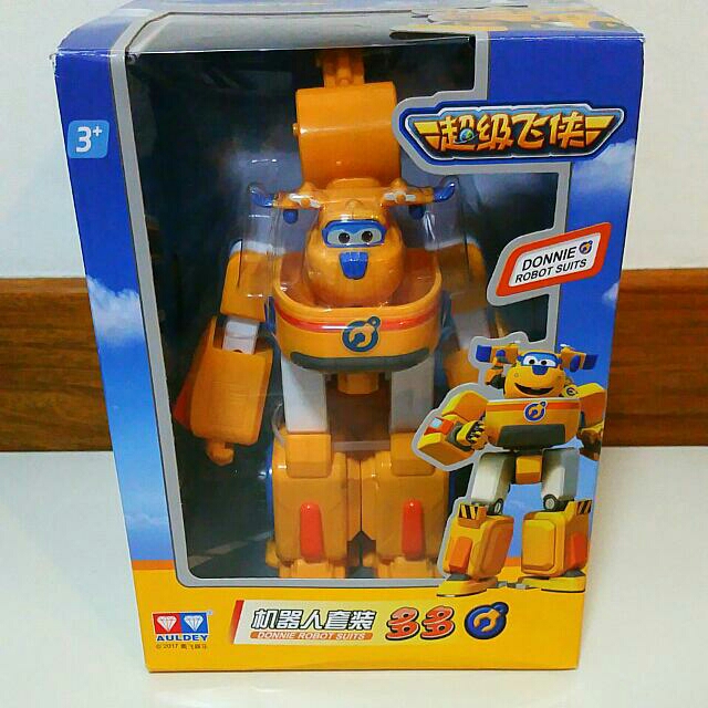 Super wings shop donnie robot suit