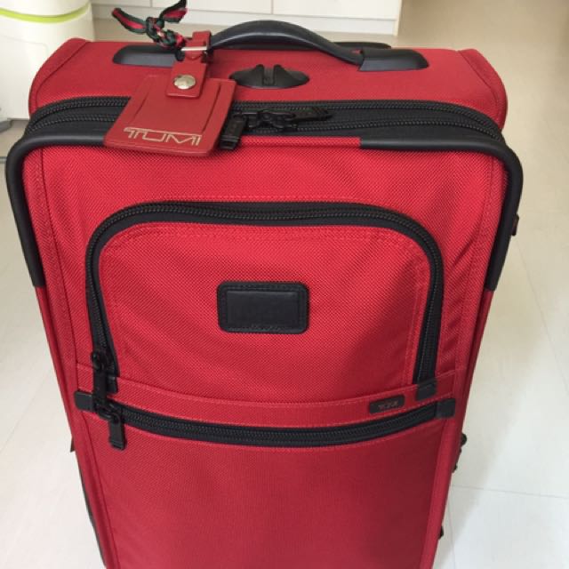TUMI Cabin Luggage 22020RH, Luxury, Bags & Wallets on Carousell