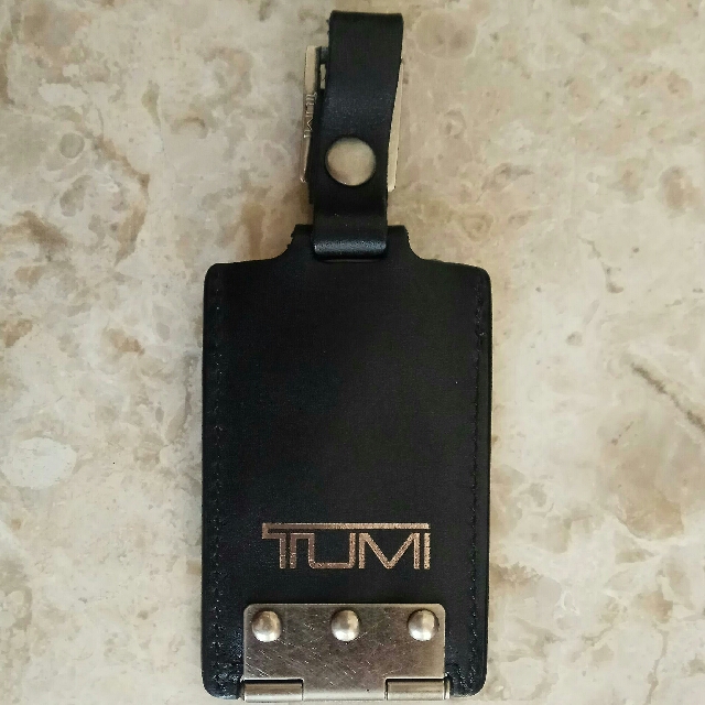 Tumi Luggage Tag, Men's Fashion, Bags, Briefcases on Carousell