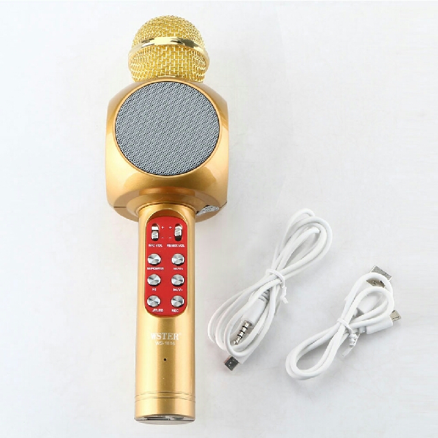 WS-1816 Wireless Bluetooth Karaoke Handheld Mic Player Speaker KTV Microphone (Category: Microphones) located in Manila. Submitted by meannd (Listing ID 125305758, Image 1). Description: .