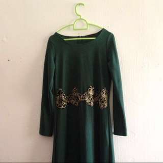 (POS INCL) Kerawang Detailed Dress