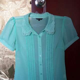 [The Executive] Mint Top
