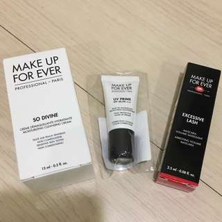 Make Up Forever睫毛膏隔離乳卸妝乳