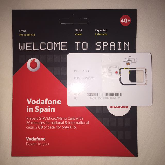 5GB Spain SIM Card, Everything Else on Carousell