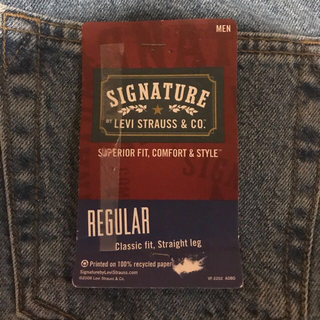 authentic signature levi strauss