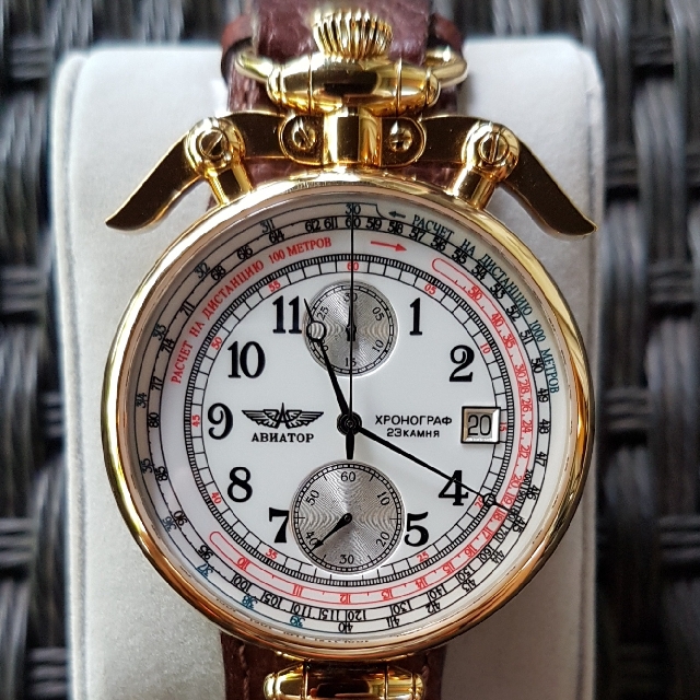 Aviator Sturmanskie Authentic Watch in box with cert Men s Fashion Watches Accessories Watches on Carousell