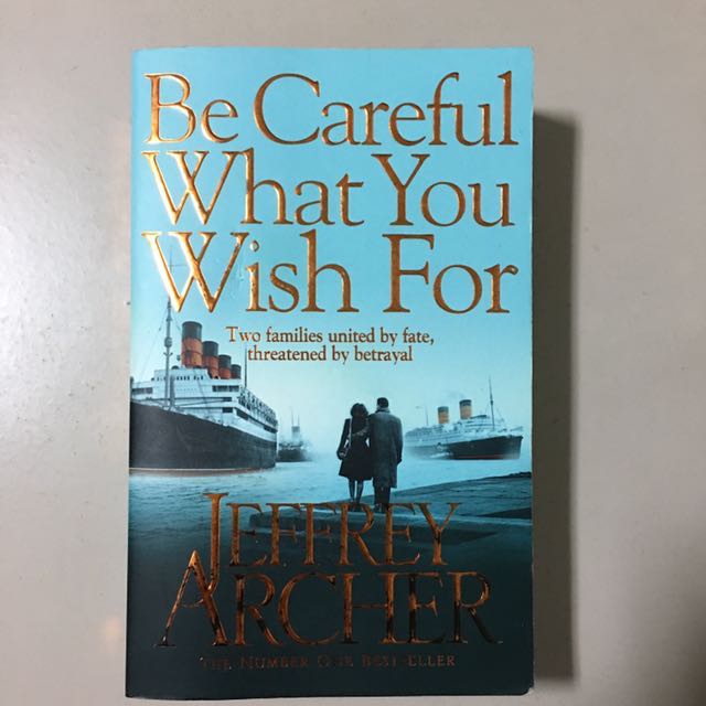 Be Careful What You Wish For Books Stationery Fiction On Carousell