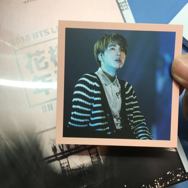 Bts Jin 2015 Bts Live Hyyh On Stage Official Photocard