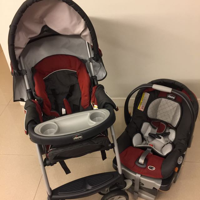 Chicco Cortina Travel System stroller and Infant Car Seat
