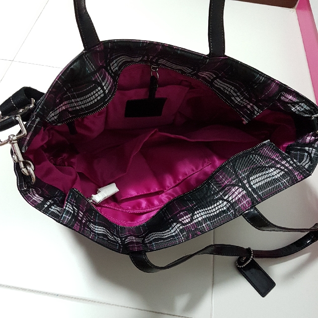 Coach poppy cheap diaper bag