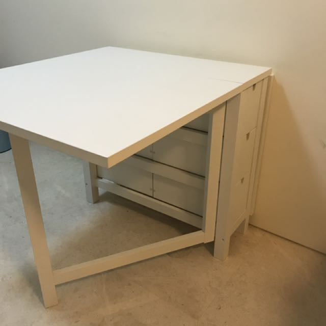Foldable Table Ikea Norden Furniture Tables Chairs On Carousell