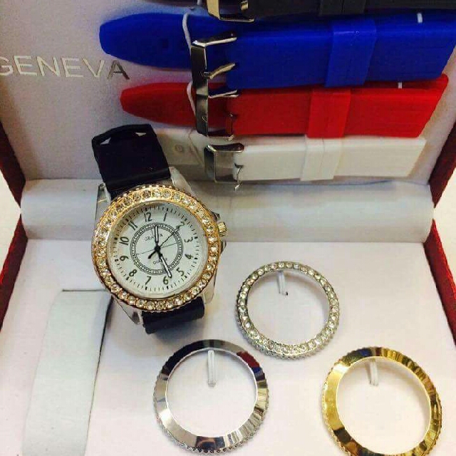 Geneva Set, Women's Fashion, Watches & Accessories, Watches on Carousell