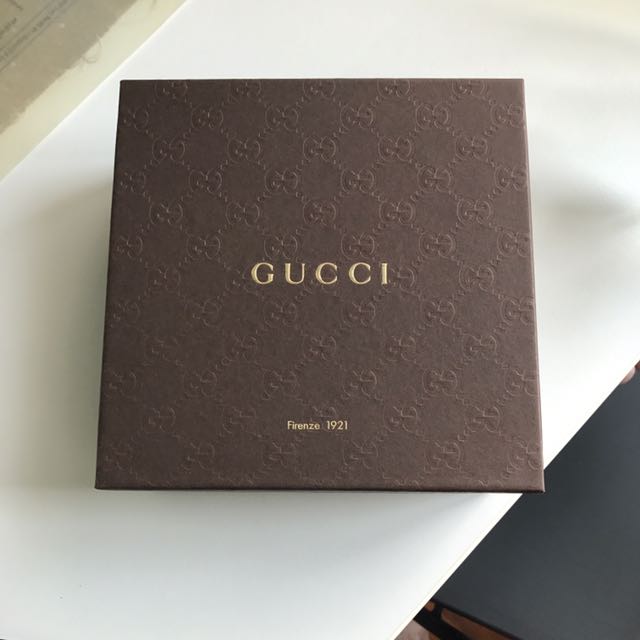 Gucci Box With Dust Bag, Luxury 
