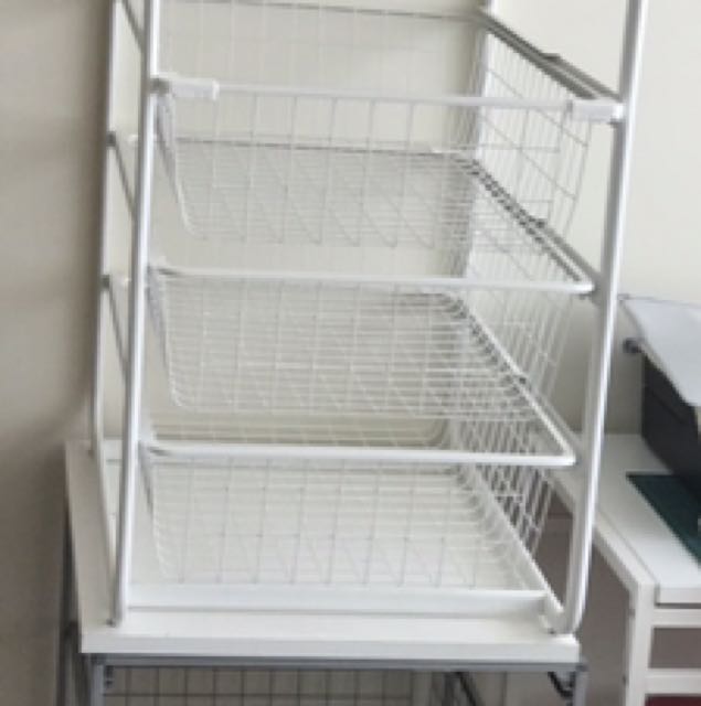 Ikea Mesh Drawer 6layers Furniture Shelves Drawers On Carousell