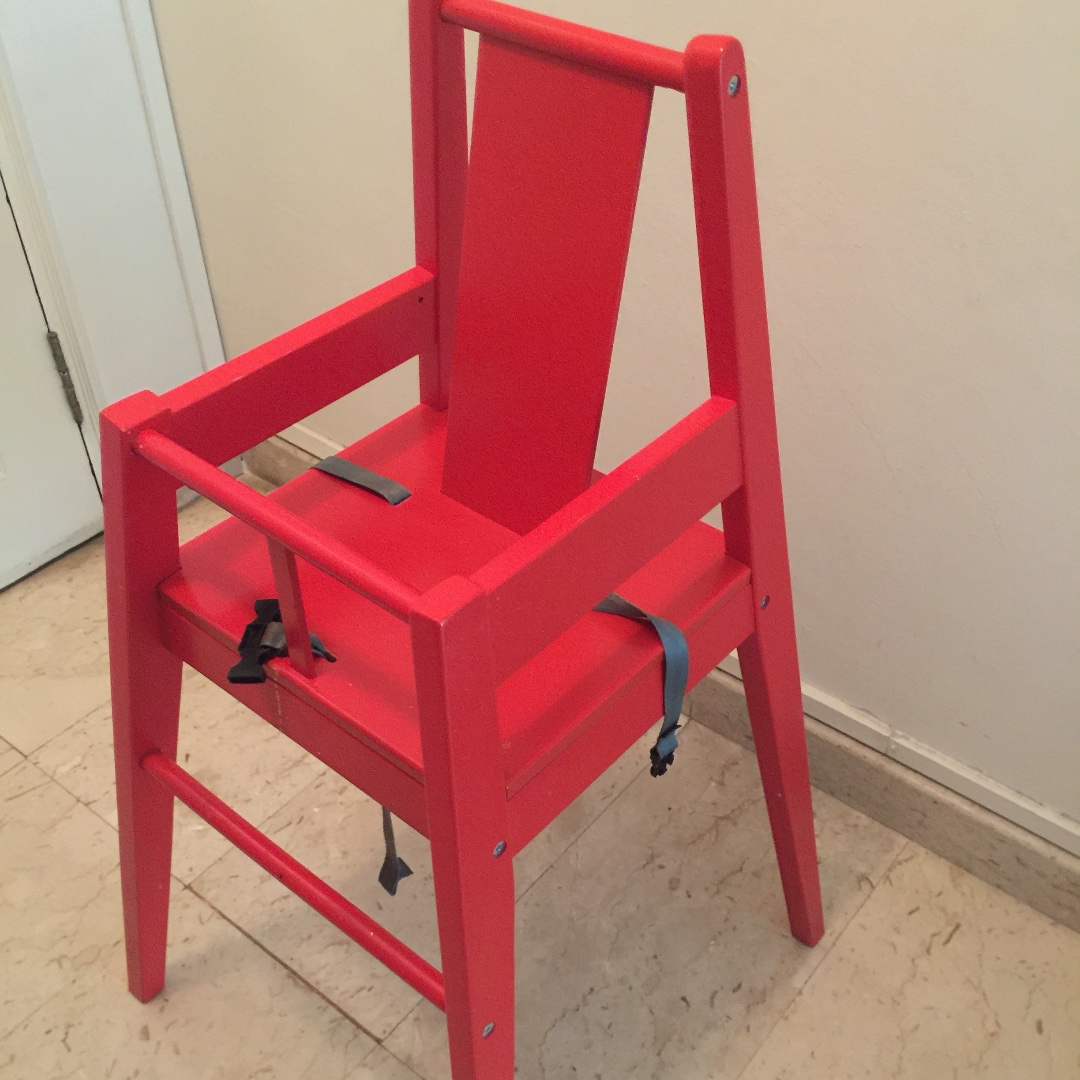 Ikea Wooden Baby High Chair Furniture Tables Chairs On Carousell