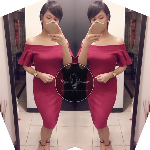 bodycon tulip dress