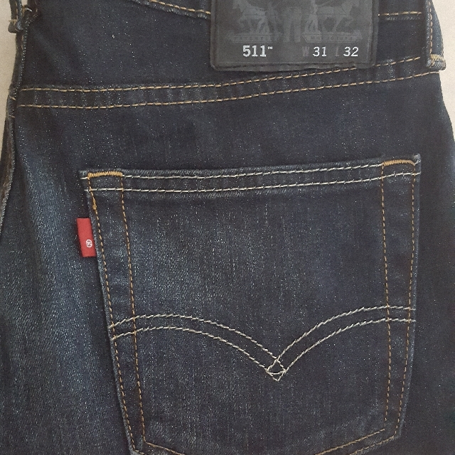 Levis Jeans 511 BlackLabel, Men's Fashion, Bottoms, Jeans on Carousell