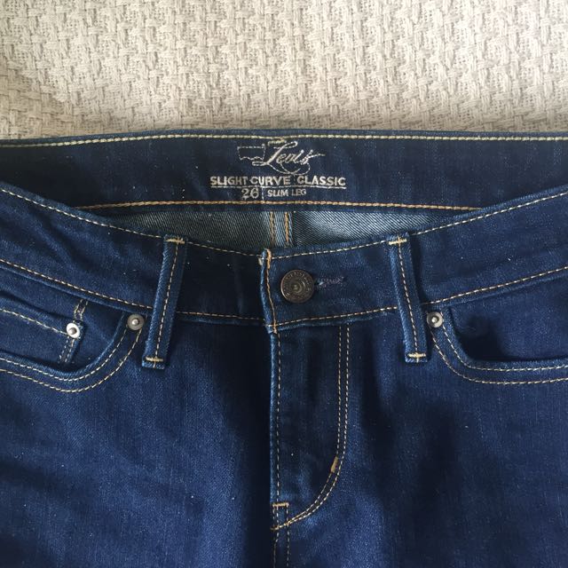 LEVIS slight curve classic slim leg jeans Women s Fashion Clothes on Carousell