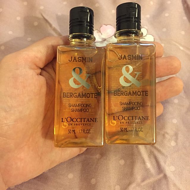 Loccitane L Occitane Jasmine Bergamot Shampoo 2x50ml Health Beauty Hair Care On Carousell