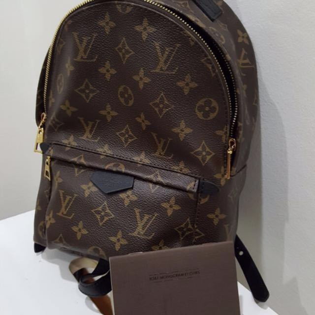 Palm Spring LV backpack 3 sizes, Women's Fashion, Bags & Wallets, Purses &  Pouches on Carousell