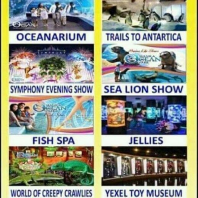 Manila Ocean Park 8 Attraction Tickets