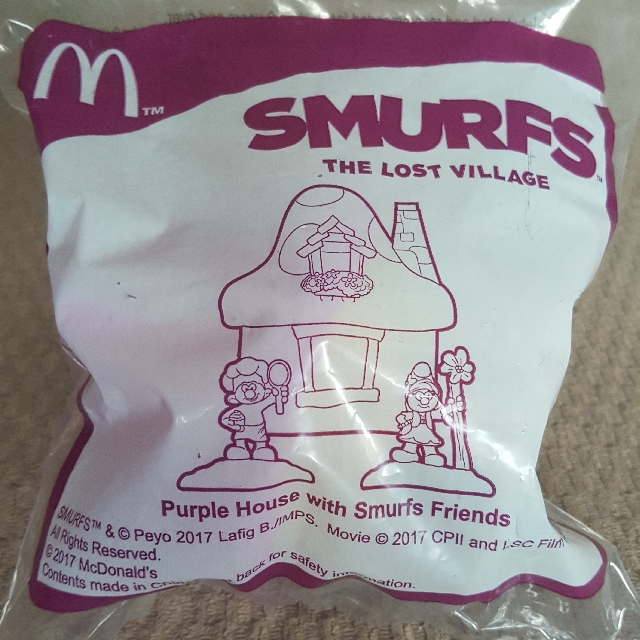 SMURFS The LOST VILLAGE Happy Meal Toys McDonalds 2017 Complete