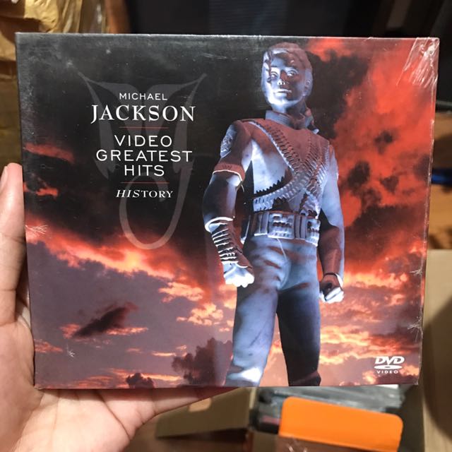 MICHAEL JACKSON video greatest hits history DVD, 興趣及遊戲, 收藏