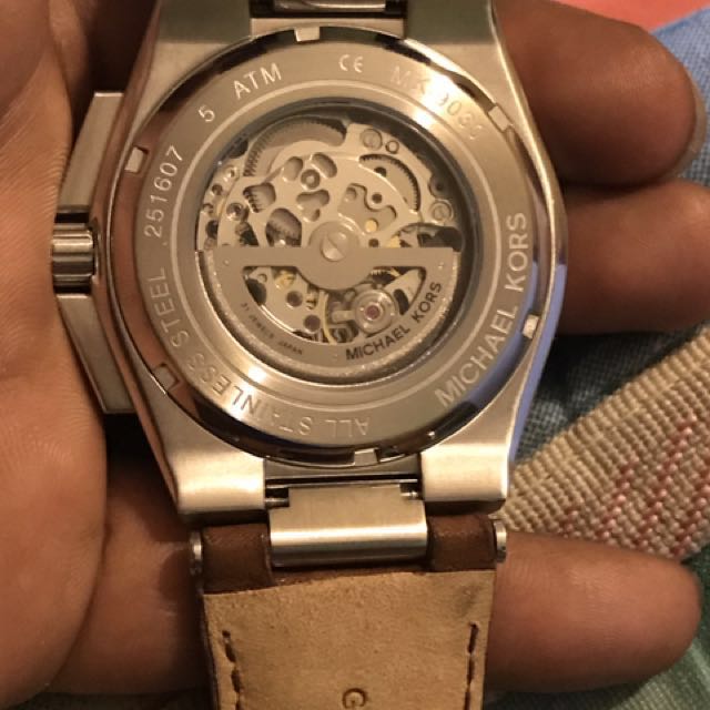 Michael Kors Automatic MK 9030 Genuine authentic original men s watch