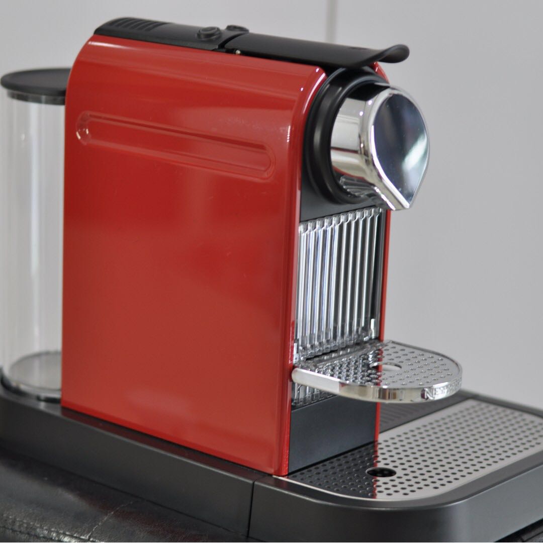 Nespresso Citiz C120 Espresso Maker with Aeroccino Milk Frother, Titanium, TV & Home Appliances, Kitchen Machines & Makers Carousell