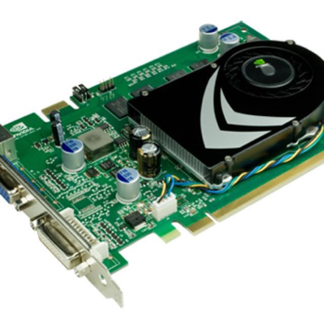 Nvidia GeForce GT120 graphics card 