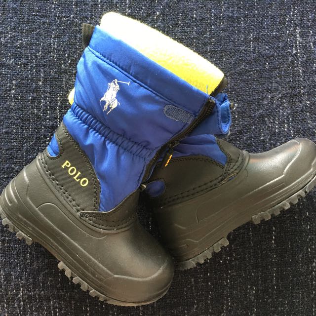 blue ralph lauren boots