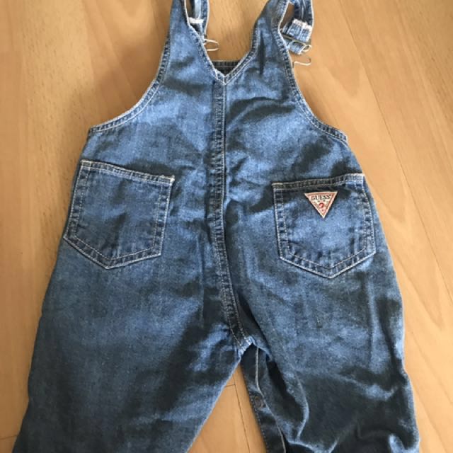 Preloved Unisex Guess Baby Jean Jumper 