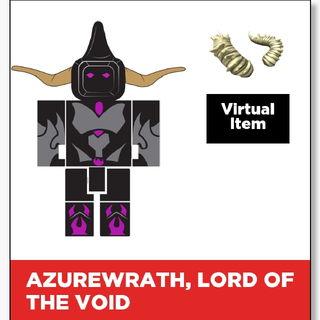 Roblox Azurewrath Lord Of Void Babies Kids Toys Walkers On Carousell - roblox series 2 azurewrath lord of the void action figure