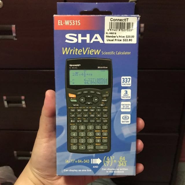 Sharp EL531 Scientific Calculator Offer At Shoprite