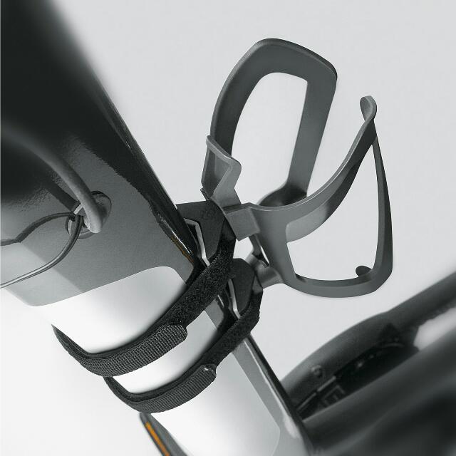 bottle cage with straps