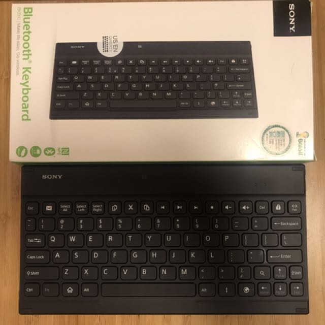 Sony Bluetooth Keyboard BKB10, 電子產品, 電話＆平板電腦裝飾 Carousell