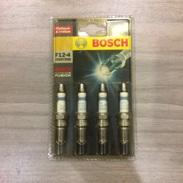 Spark Plug Bosch Platinum Fusion Platinum Irifium F12 4 Hgr7dqi