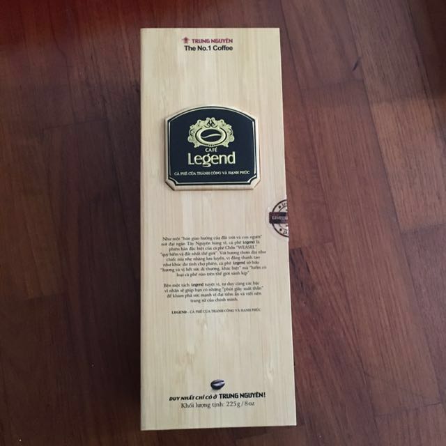 Trung Nguyen Legend Coffee Vietnam Food Drinks Beverages On Carousell