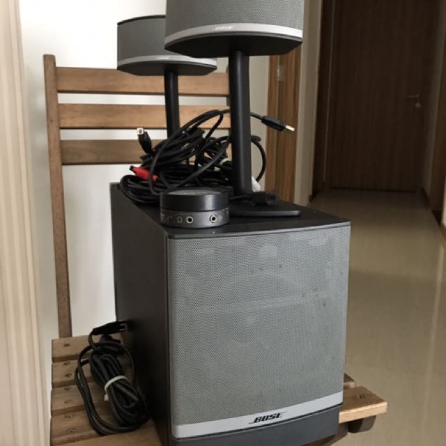 Used Bose Companion 5 Speakers Electronics Audio On Carousell