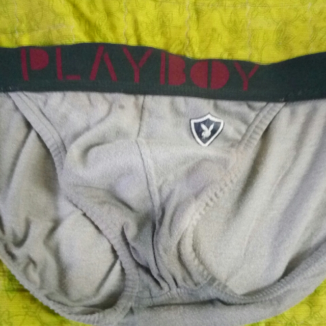 PlayBoy underwear tanga brief Size L, Men's Fashion, Bottoms, New Underwear  on Carousell