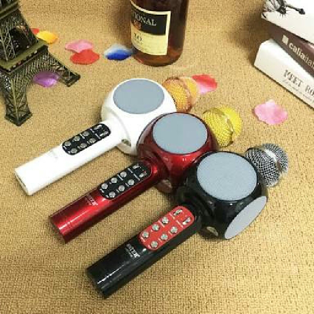 WS-1816 Wireless Bluetooth Karaoke Handheld Mic Player Speaker KTV Microphone (Category: Microphones) located in Manila. Submitted by meannd (Listing ID 125305710, Image 1). Description: .