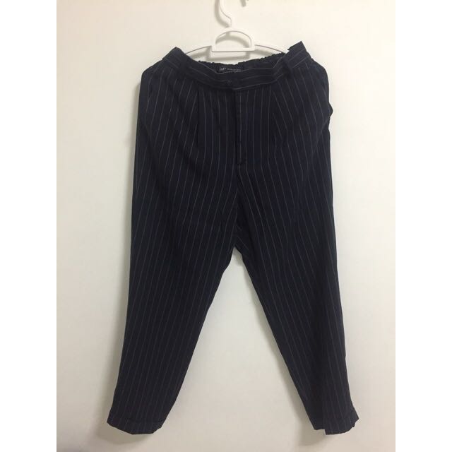 zara pinstripe pants