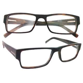 Optical Eyeglass Frame - Stylish MEN Fullrim HANDMADE Plastic & Temple with  FLEX Hinge 男裝手作膠框眼鏡架 [ e14-A013_dl ]629414539598091129