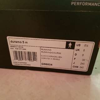 [JUAL CEPAT] Adidas Duramo 5 m size 39 insole 25,5 cm