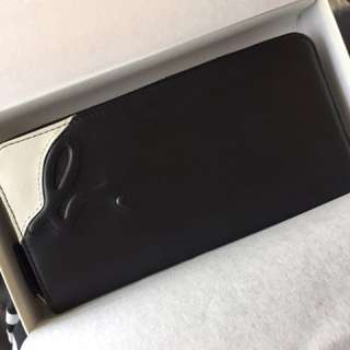 Angès b 真牛皮長夾